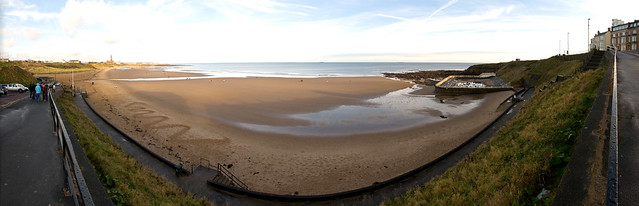 Tynemouth Beach Panorama