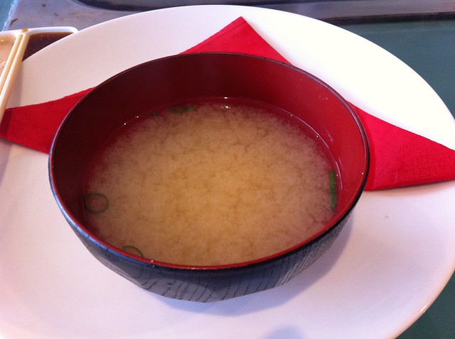 Miso soup at Kiko