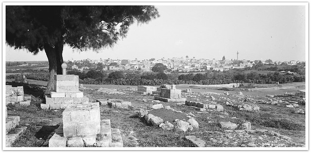 Ramleh, Palestine - circa 1898 and 1914