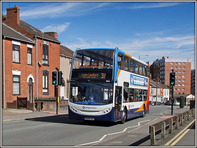 Stagecoach 19004, Oliver Street, Rugby