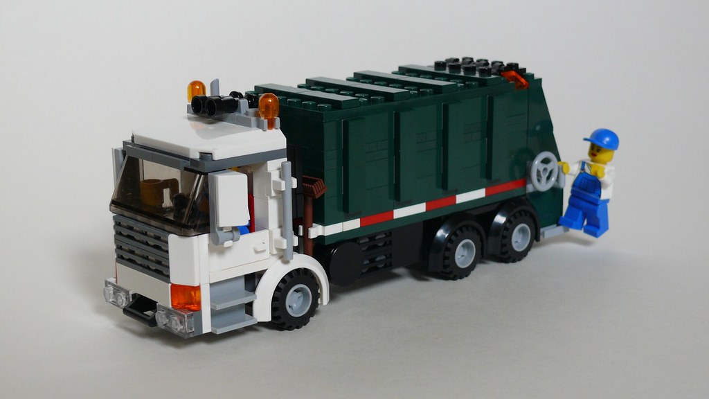 City garbage truck