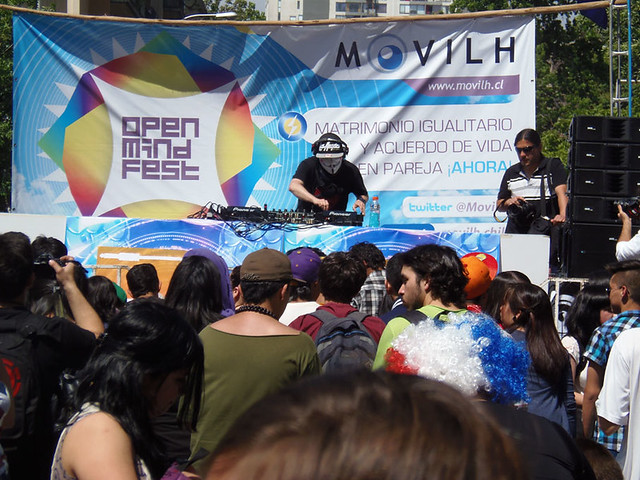 OPEN MIND FEST 2012 / Gay Parade Chile / Varios escenarios @Movilh
