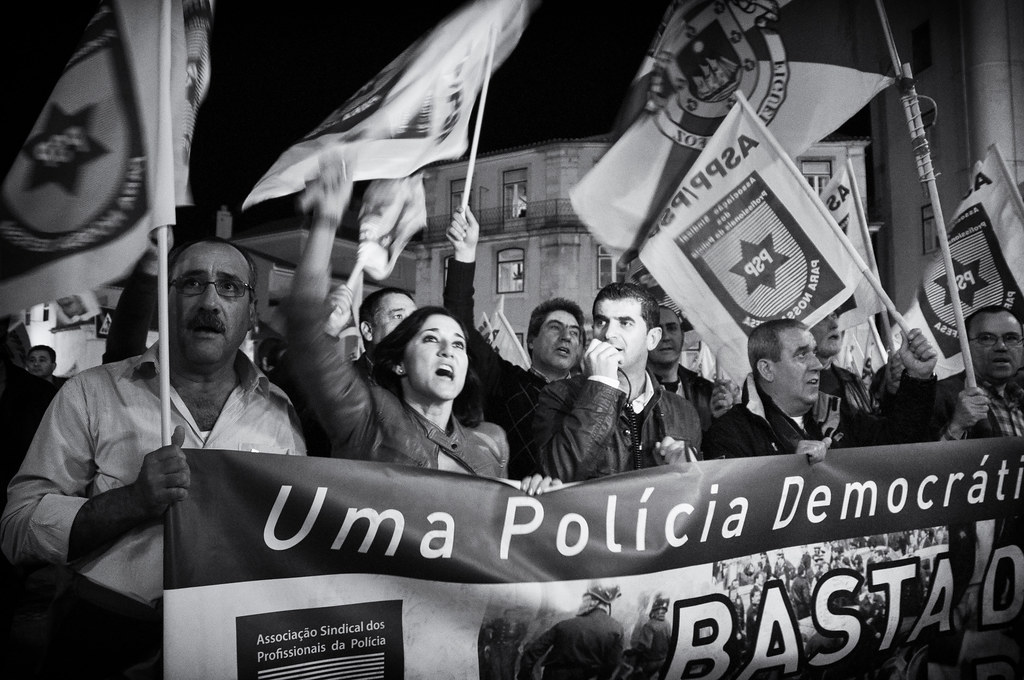 148 ~ A democratic police by Teresa Teixeira
