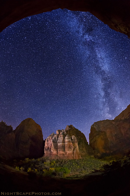 Stars over The Organ, Zion NP