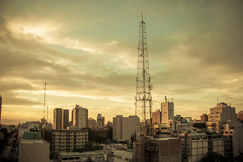 street city sunset sky urban patagonia argentina clouds buildings atardecer ciudad cielo nubes antena antenna neuquen adificios