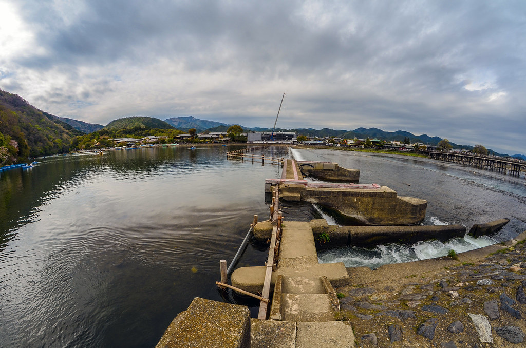 River dam Arashiyama
