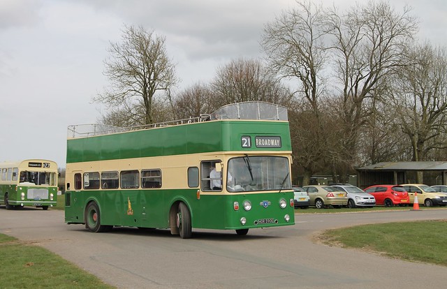 HOR 590E Leyland Atlantean Open Top Bus - King Alfred Motor Services (Winchester)