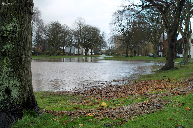 Brompton Beck in Flood