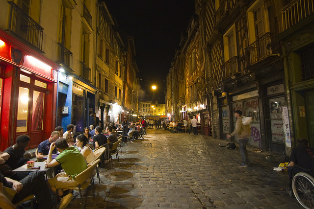 Rue Saint-Michel, aka «Rue de la Soif»
