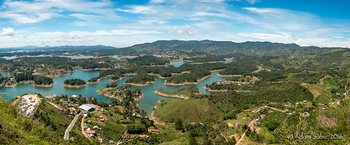 guatapé xseries lake travel medellín photography fuji antioquia panorama colombia xpro1 fujifilm reservoir