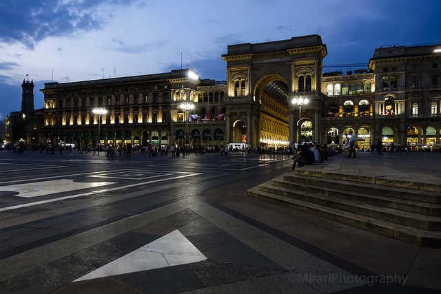 Blue Hour in Milan