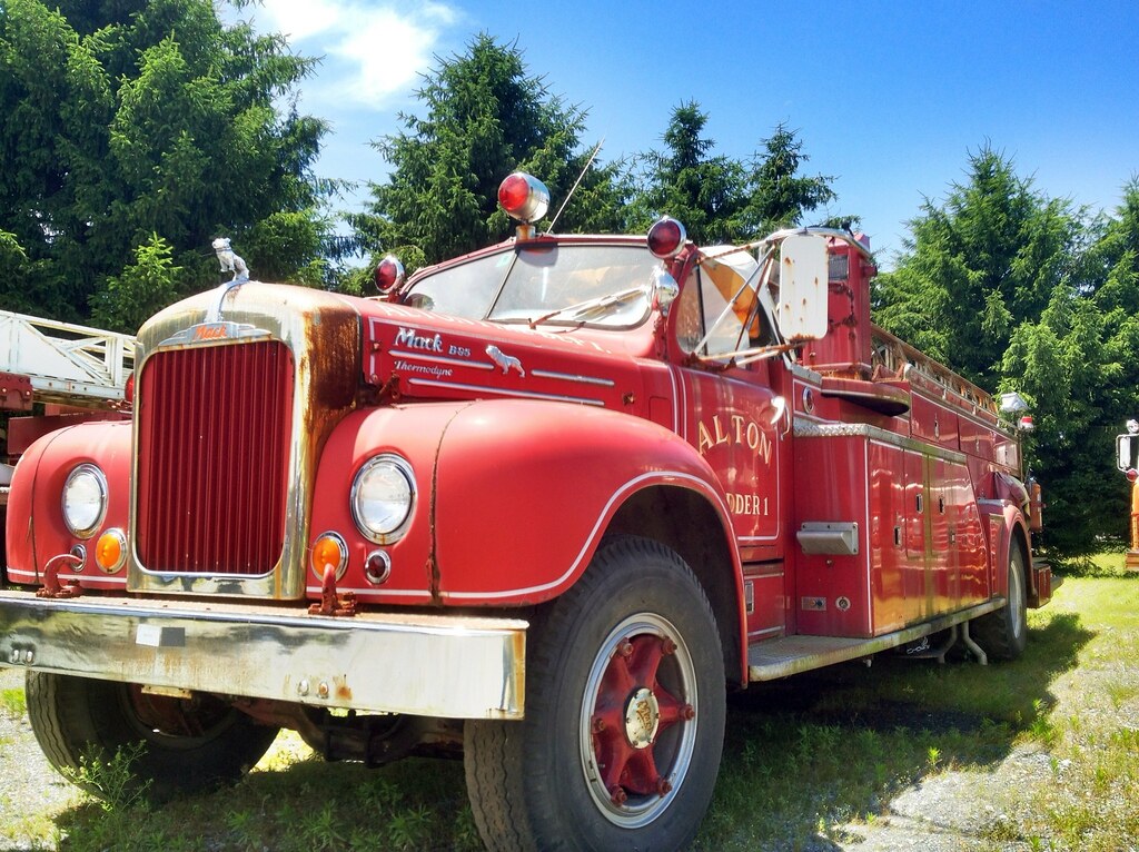 Fire truck graveyard - PA.