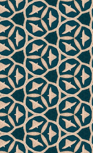 Digital textile pattern created by Ellie Hannan | by elivermore
