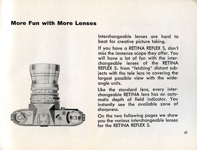 Kodak Retina Reflex S - Instructions For Use - Page 41