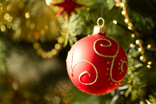 christmass tree | macro shot of Christmas tree decorations. … | Flickr