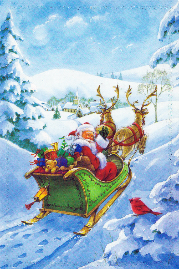 Christmas postcard (Sweden) 2006 | Katya | Flickr