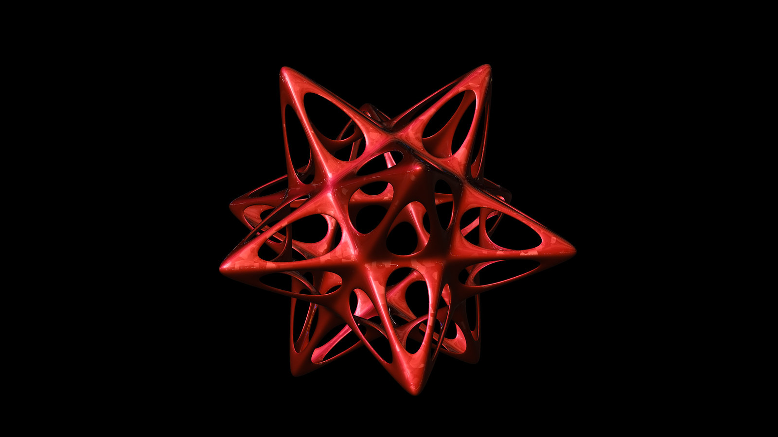 Dodecahedron spiky soft