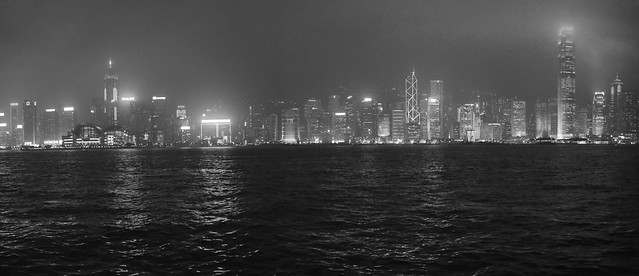 Hong Kong panorama - March 2010 - 6493 x 2803 pixels