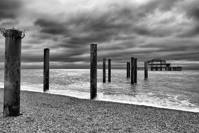 Today Is Everything It Is Because Of Yesterday by Simon Hadleigh-Sparks (Brighton Old Pier) (On Explore 19th Sept 2016)