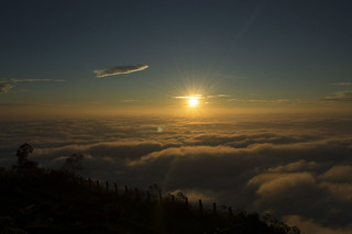Morning top view at Nandi hills!