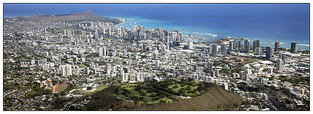 Honolulu Skyline Panorama