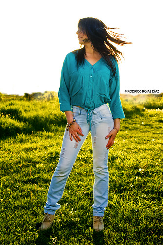 woman atardecer mujer model viento modelo jeans cabello temuco mariela rrojasfx