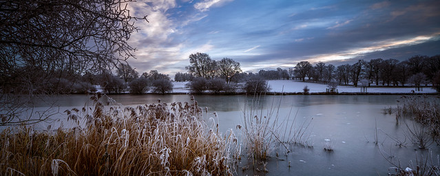 Winter at Burghley