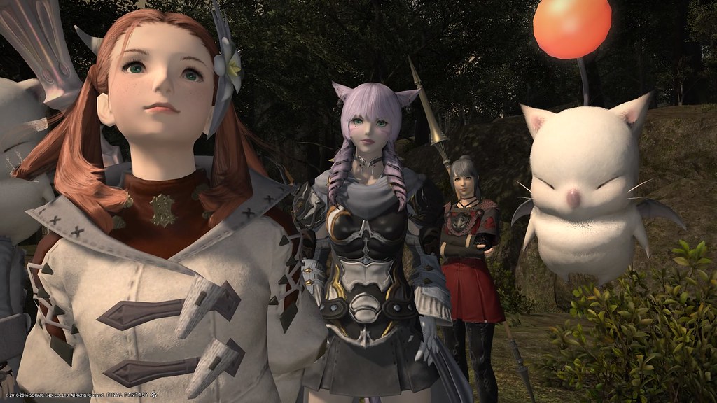 With the White Mage Gang | With Raya-O-Senna, Eschiva, and… | Flickr
