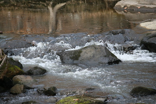 winter nature water rock creek movement rocks stream