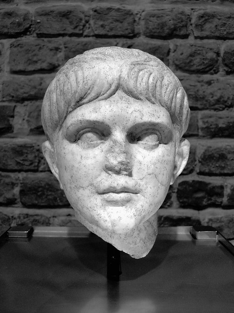 Head of young Nero, from 50 A.D., Romisch-Germanisches Museum, Cologne
