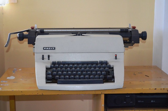 Máquina de escribir Facit - Colección particular - Otavalo - Ecuador