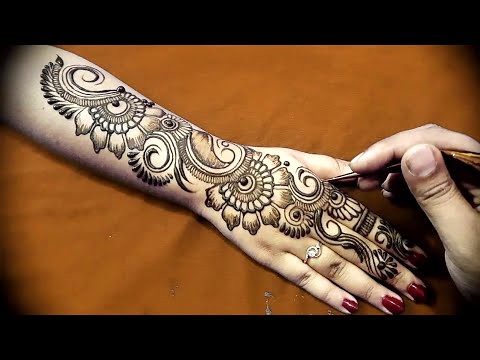 New Easy And Simple Floral Arabic Henna Design For Hands Flickr