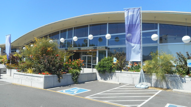 Former Safeway Store that was an Antique Mall, and was beautifully redone to house the Cascadia Art Museum in Edmonds, W