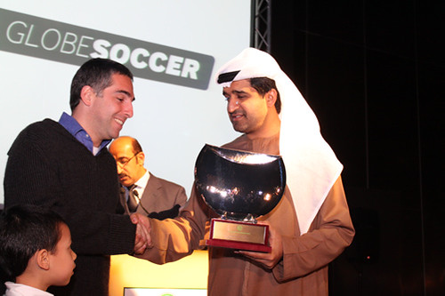 Gianluca Galliani and Ahmed Al Sharif