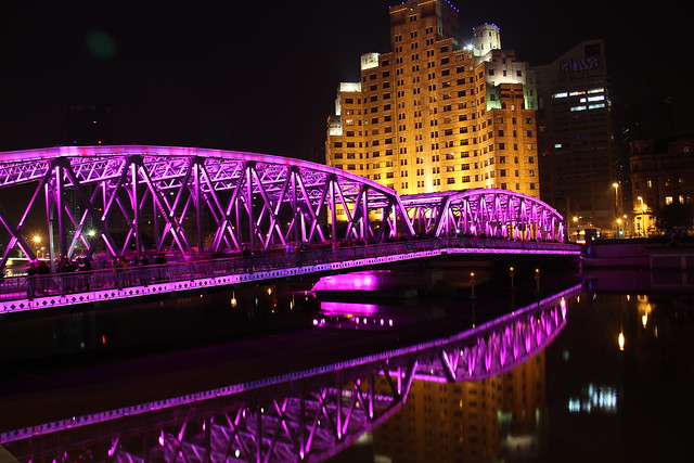 紫色外白渡桥 | The Garden Bridge in Pink
