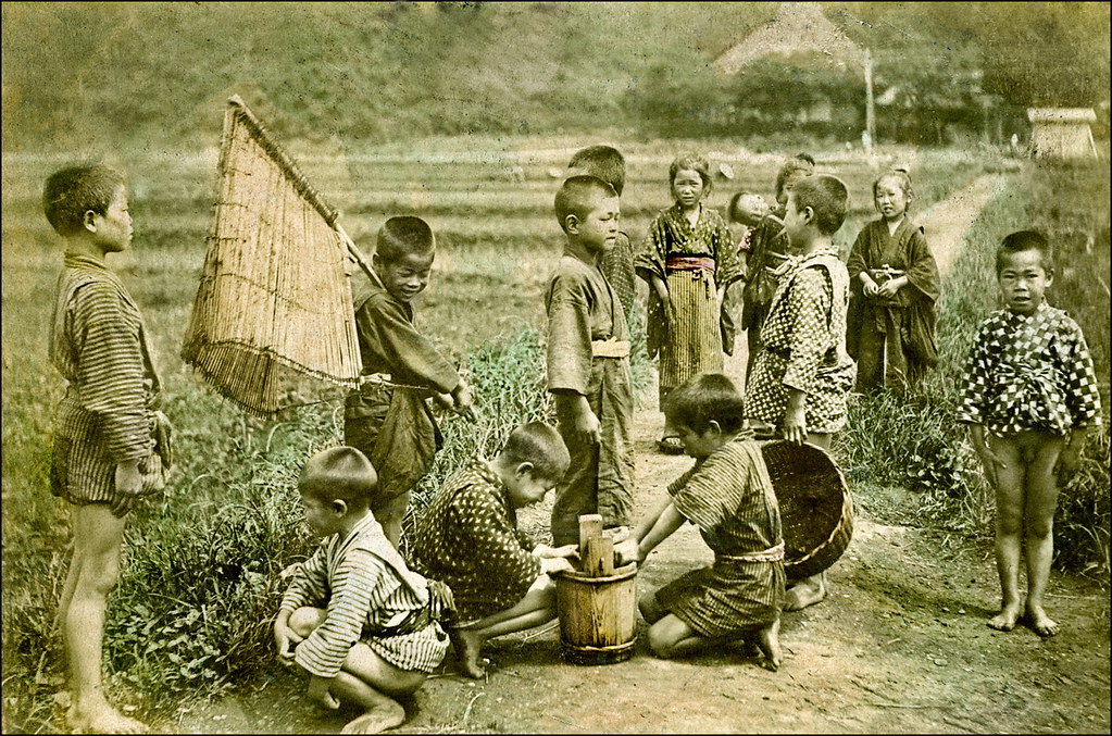 Kids of Japan (ca. 1910)