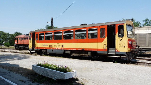 Hungarian railbus