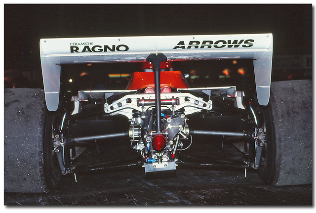 Riccardo Patrese 1981 Arrows Ford Cosworth A3 F1. Milton Keynes Racing Car Show 1981