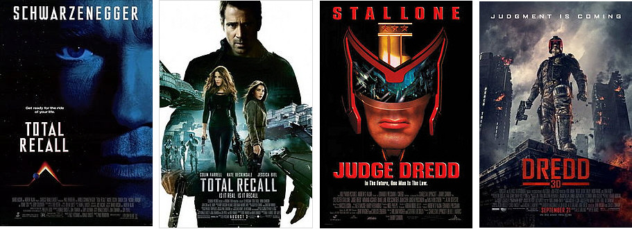 Total Recall Judge Dredd