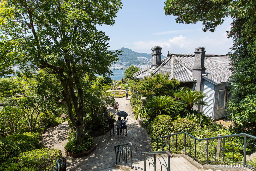 Los preciosos jardines Glover de Nagasaki