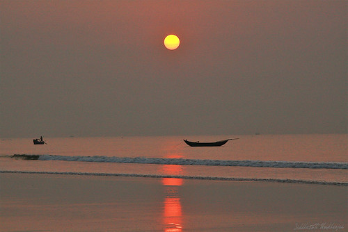 ocean morning sea sun seascape beach sunrise reflections dawn serenity serene mighty westbengal bayofbengal mandarmoni onedaywithoutshoes