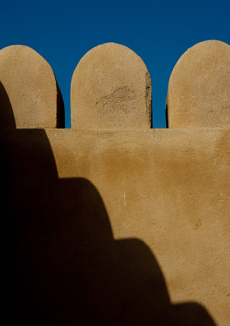 Sineslah Fort In Sur, Oman