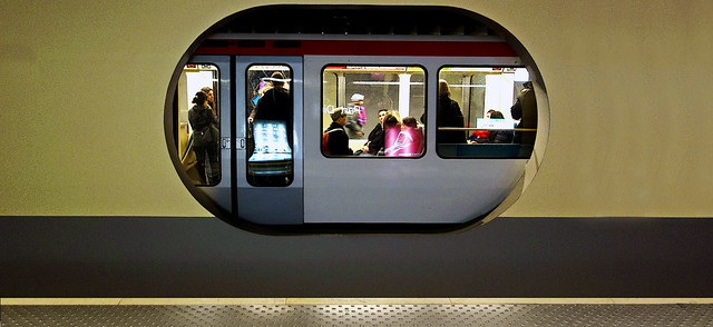 underground commuters