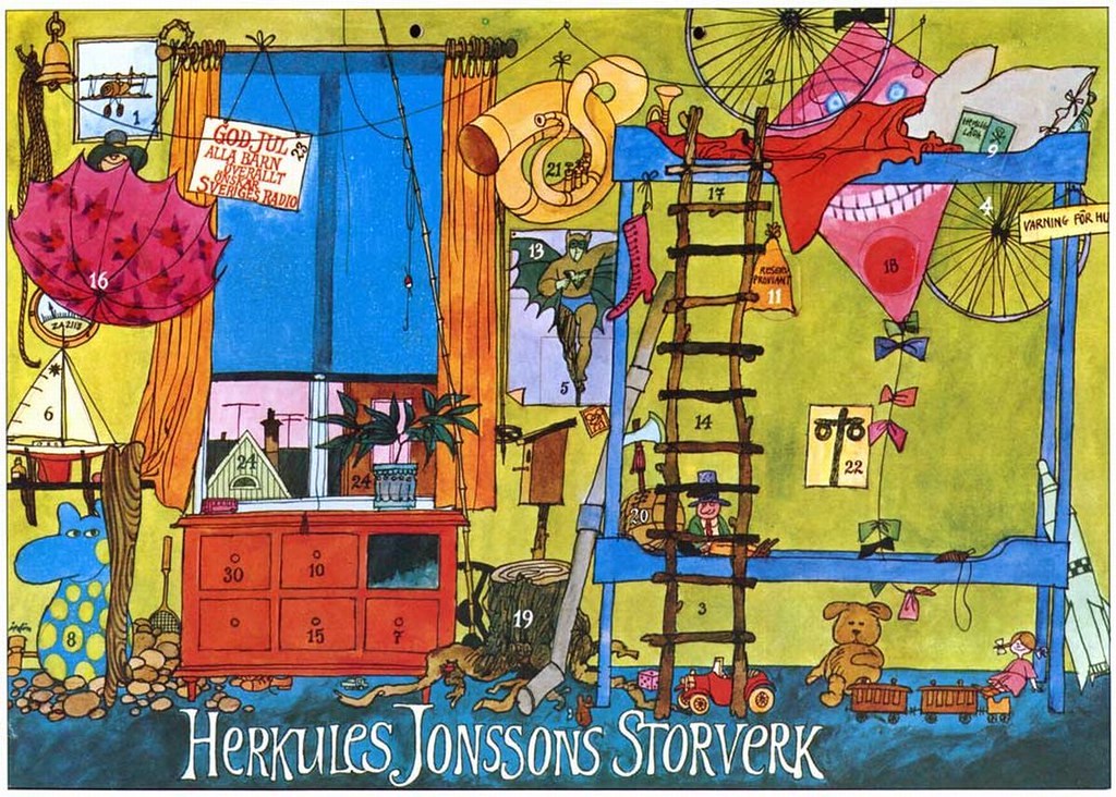 Julkalendern 1969 - Herkules Jonssons storverk