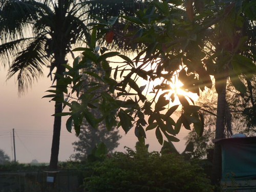 SUNRISE SRINIKET by santoshat60, Sunrise is the instant at which the upper edge of the Sun appears on the horizon in the morning. Alt