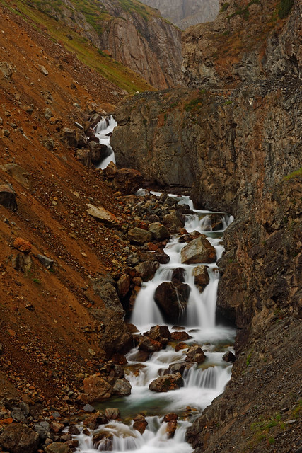 Deosai Plains: Waterfall