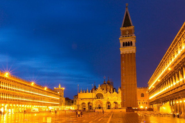 Piazza di San Marco Night-time II (Explored)