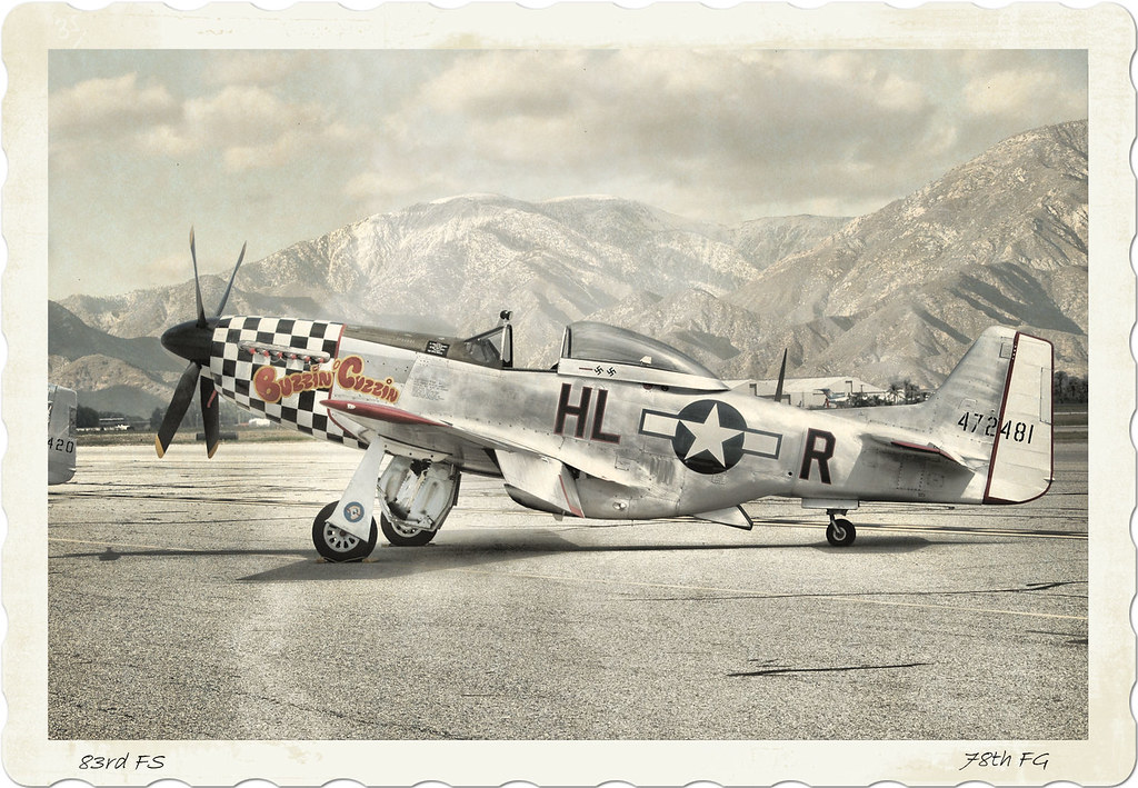 78th FG 83rd FS | P-51D from the 83rd fighter Squadron, of t… | Flickr