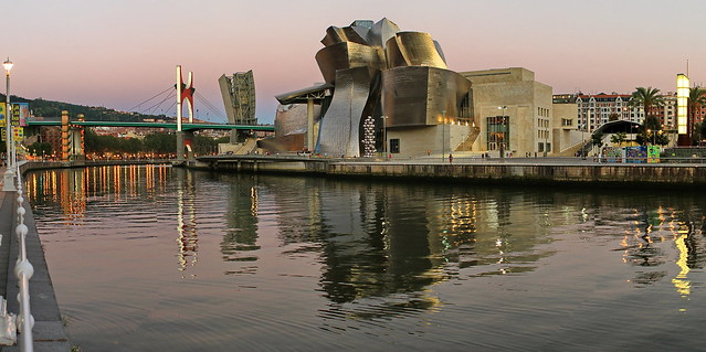 Reflejos en el Guggenheim