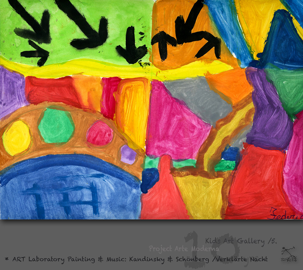 KidsArt 10yrs) _5* ART Laboratory Painting & Music: Kandinsky & Schönberg /verklärte Nacht